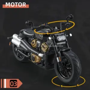 Miniature Alloy Motorcycle Model by MAKEDA 14 S815f1a48c32d4acdb64f796b707a879ep