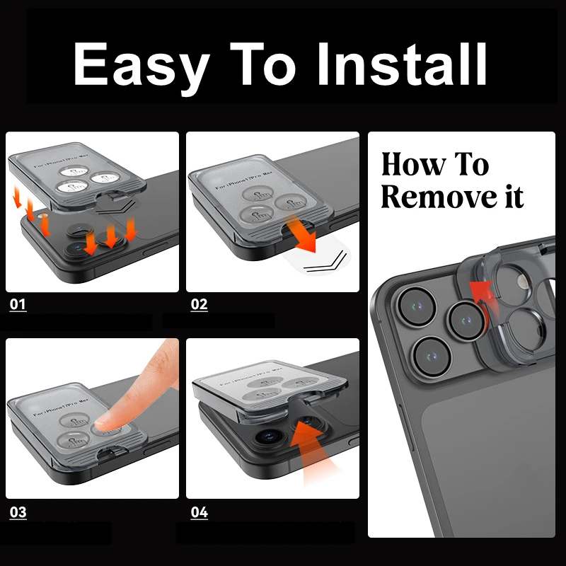 Clear Camera Lens Protector for iPhone 17 Series 3 Clear Camera Lens Protector for iPhone 17 Series - Image 3