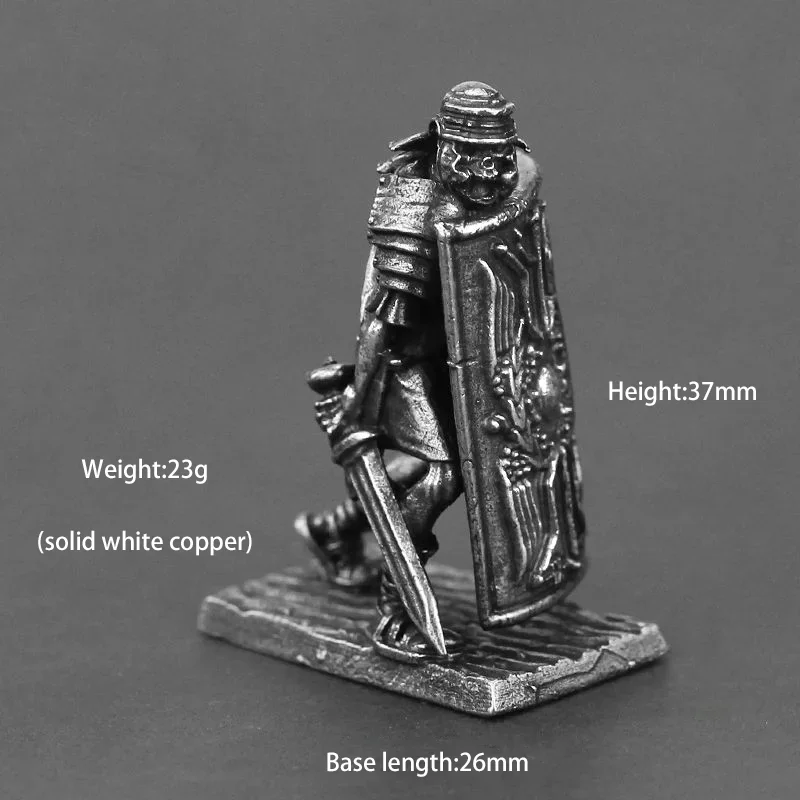 Roman Legion Copper Soldier Miniature Display 10 Roman Legion Copper Soldier Miniature Display - Image 10