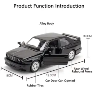 1:36 BMW M4 CSL Diecast Model Replica 12 S83347598d6284ceb8cc26854143ee673B