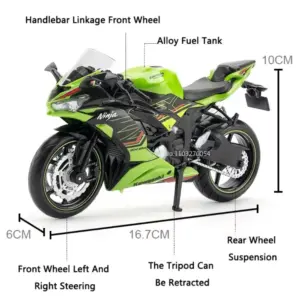 Miniature Alloy Motorcycle Model by MAKEDA 12 S846753dd0f4b4dc9932183bc9d2fa8abH