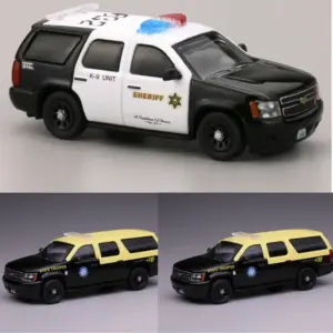 Police Vehicle Diecast Model Set 1:64 Scale