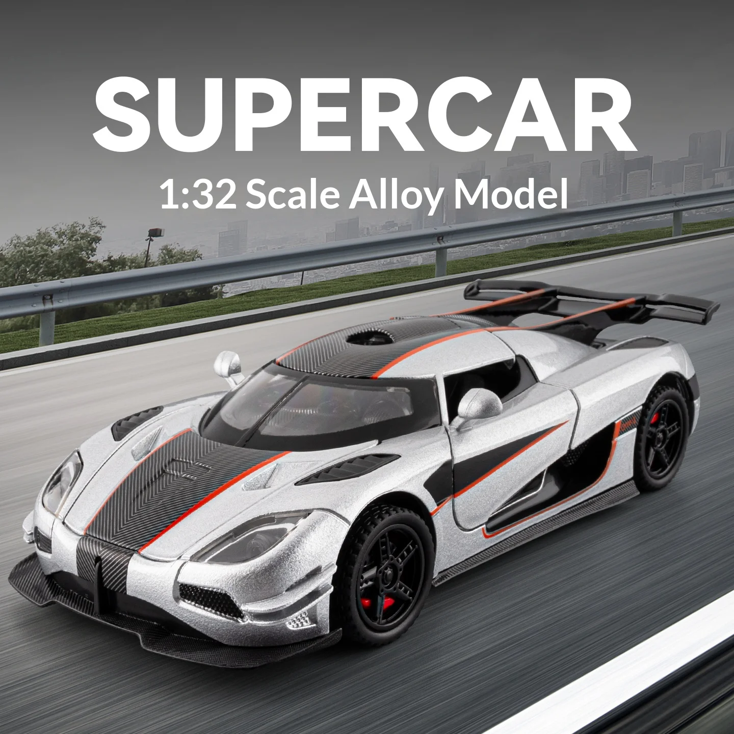 1:32 Koenigsegg One:1 Diecast Model Car 1 1:32 Koenigsegg One:1 Diecast Model Car