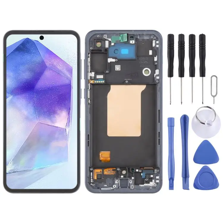 Samsung Galaxy A55 SM-A556B LCD Digitizer Assembly in Colors 6 Samsung Galaxy A55 SM-A556B LCD Digitizer Assembly in Colors - Image 6