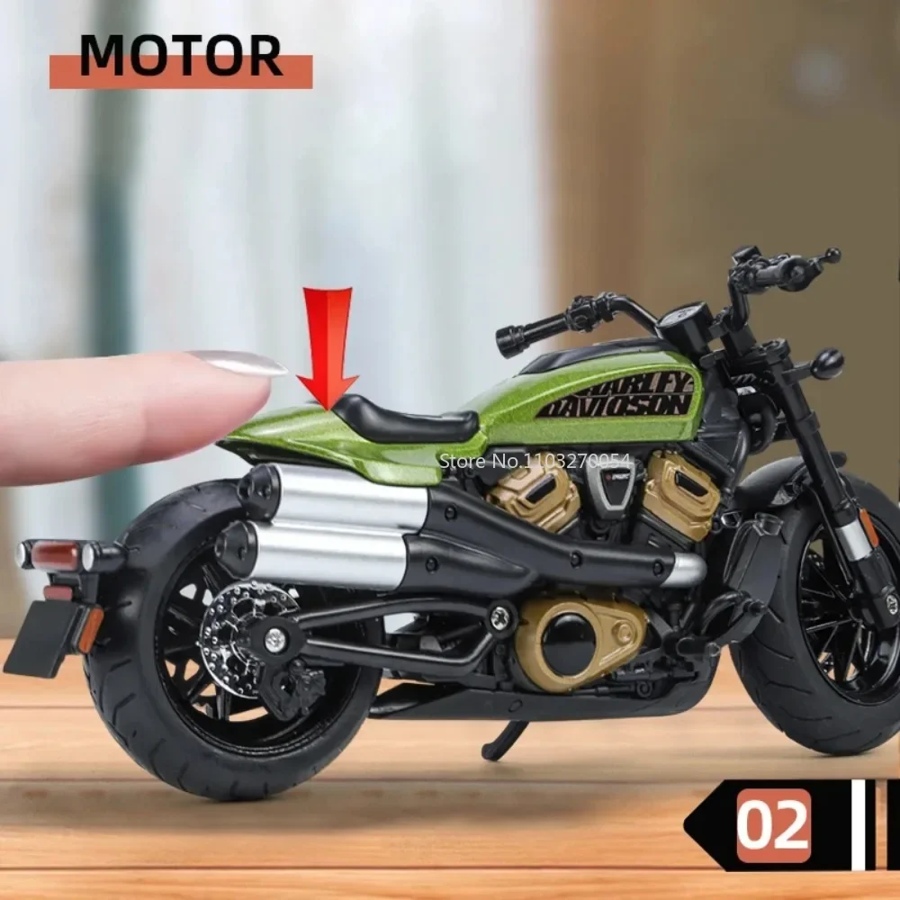 Miniature Alloy Motorcycle Model by MAKEDA 6 Miniature Alloy Motorcycle Model by MAKEDA - Image 6
