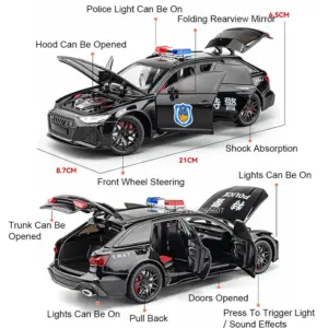 1:24 R8 V10 Diecast Sports Car Model 15 S8665fff051b144d98e459c72773d152ab