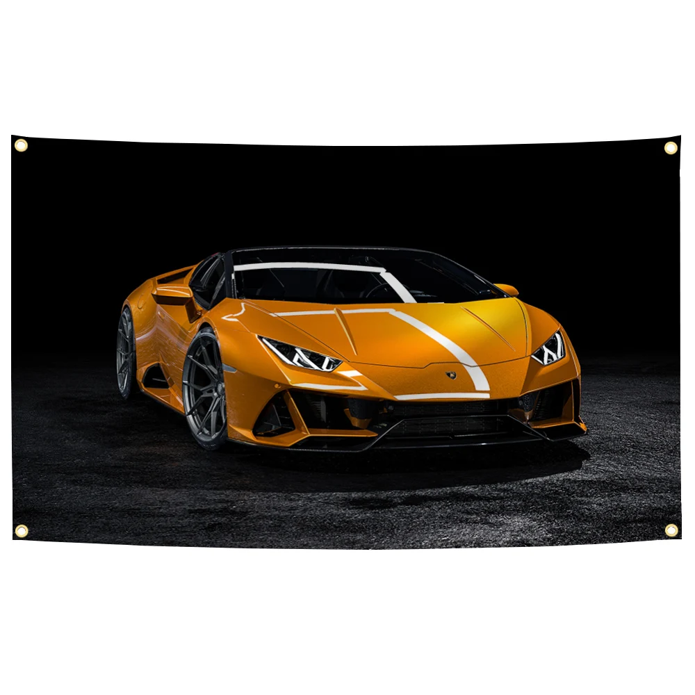Vibrant Lamborghini Huracan Race Banner 3x5 ft 10 Vibrant Lamborghini Huracan Race Banner 3x5 ft - Image 10