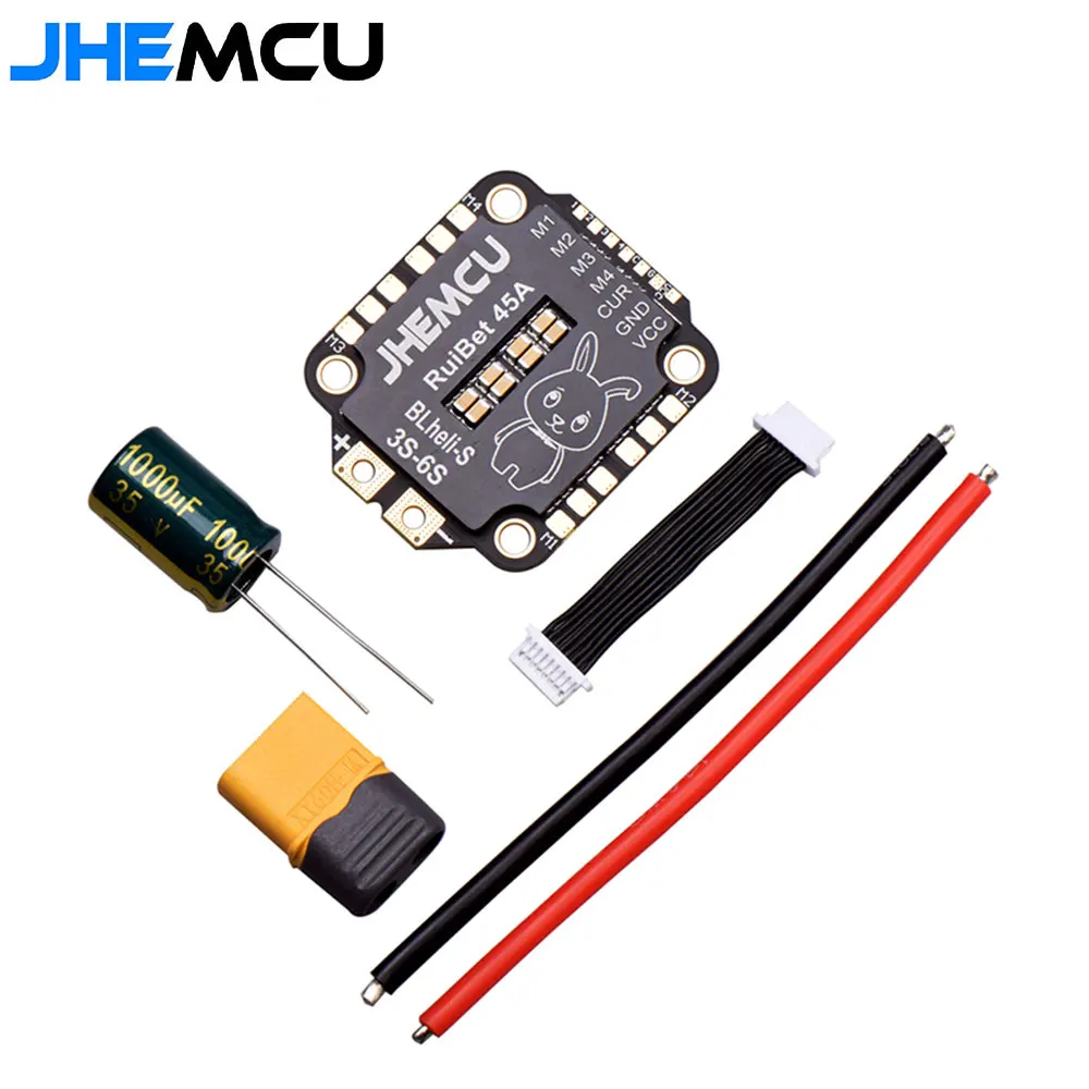 JHEMCU RuiBet 45A/55A ESC for RC Drones 5 JHEMCU RuiBet 45A/55A ESC for RC Drones - Image 5