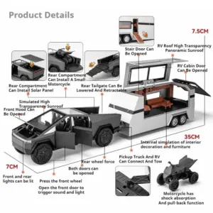 Futuristic 1/32 Alloy Toy Truck with Sounds 12 S86e1142e4f30469398ae92ea78cee9daC