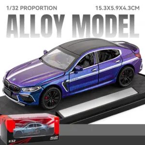 BMW M8 MANHART MH8 1:32 Scale Diecast Model 18 S86f639524d4b463fb023fe6f1ad5a65fy