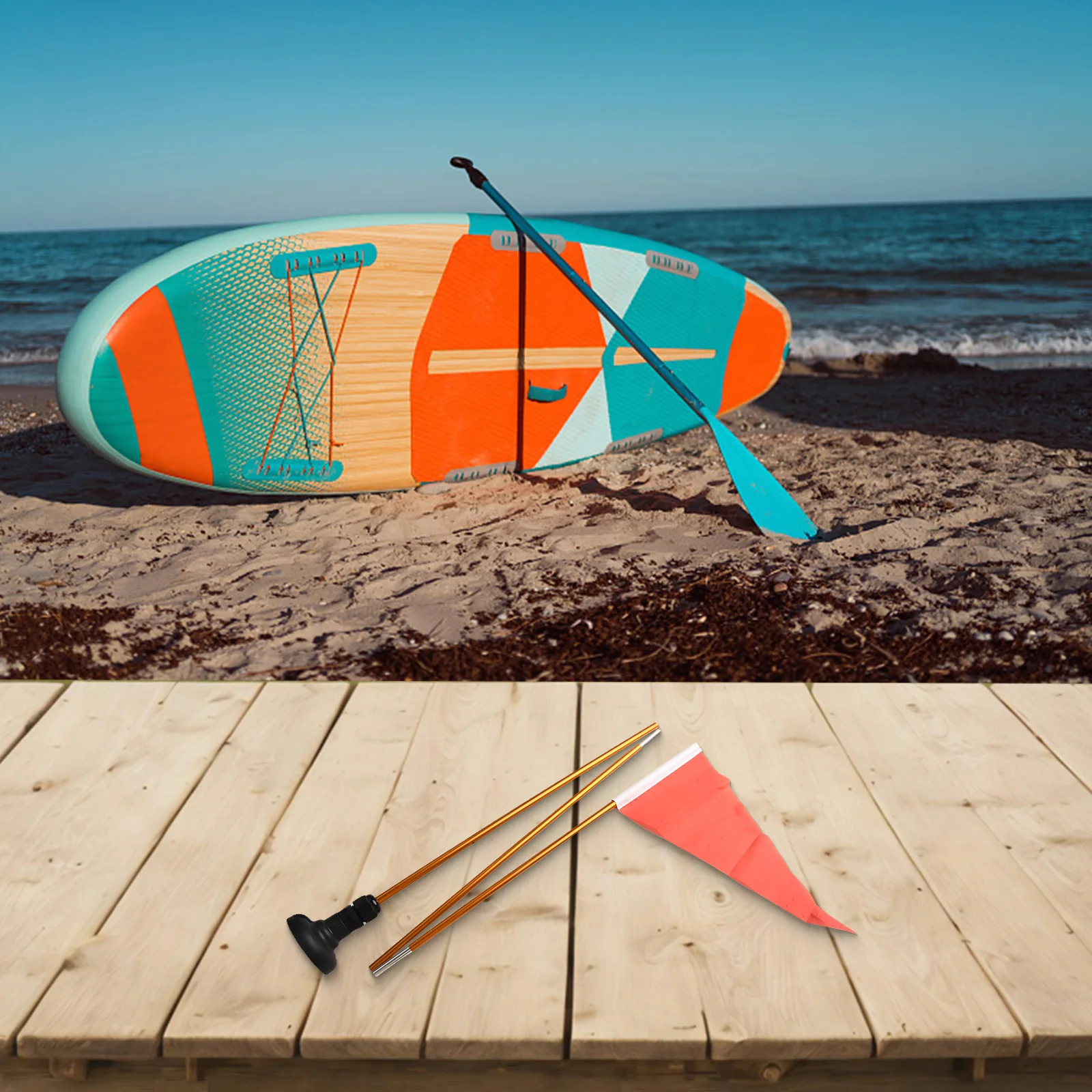 47-Inch Marine Safety Flag Base Kit 3 47-Inch Marine Safety Flag Base Kit - Image 3