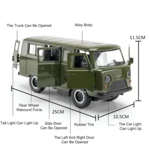 1:18 Scale UAZ Hunter off-road Model Vehicle 15 S876cf20e5af4476ead81abce75e902c5U
