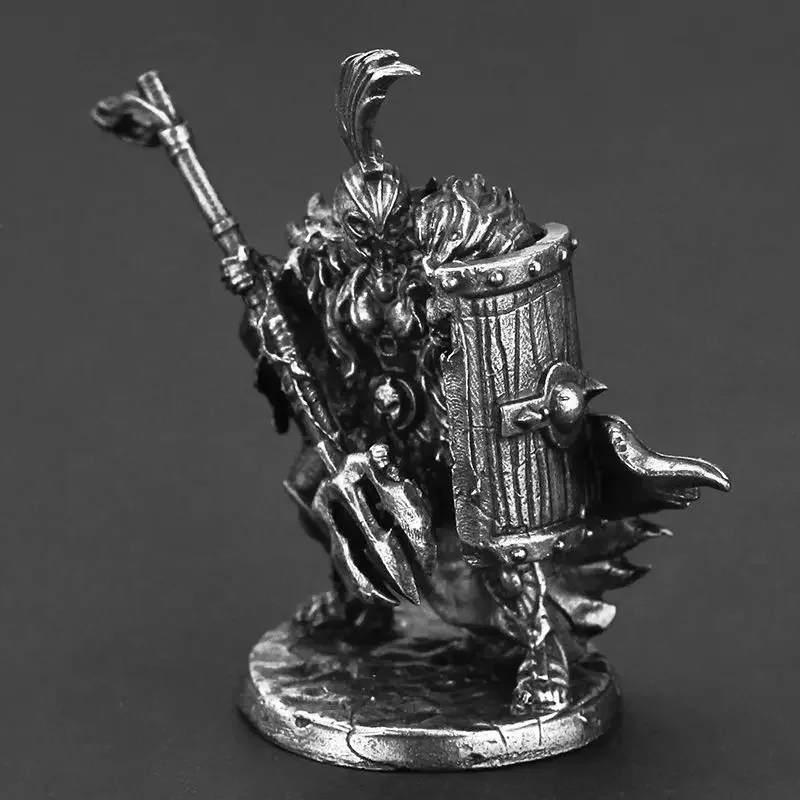 Vintage Copper Spartan Dwarf Figurine for Collectors 4 Vintage Copper Spartan Dwarf Figurine for Collectors - Image 4