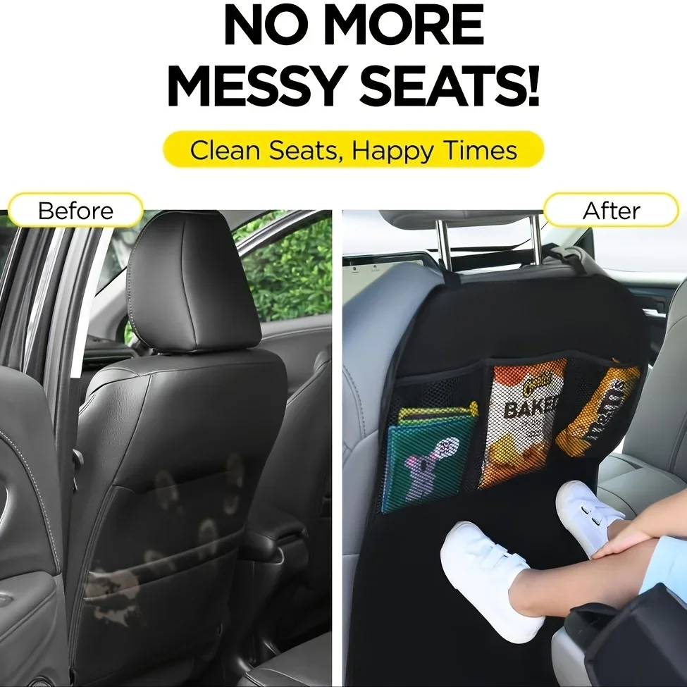 Waterproof Kids Back Seat Cover for Vehicles 3 Waterproof Kids Back Seat Cover for Vehicles - Image 3