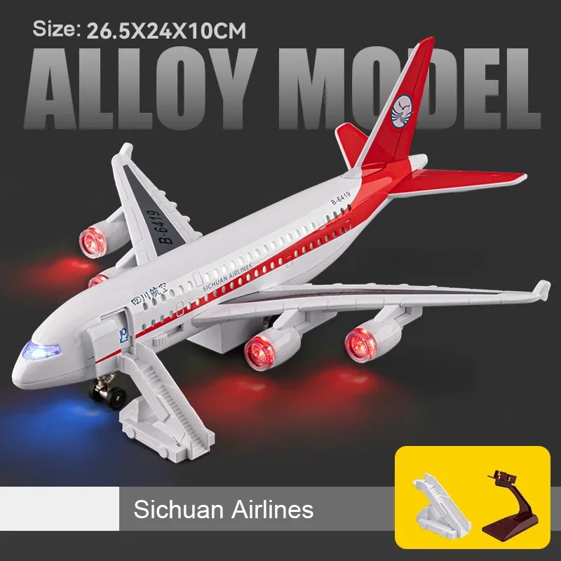 Sichuan Airlines A380 Diecast Model 1:32 Scale 8 Sichuan Airlines A380 Diecast Model 1:32 Scale - Image 8
