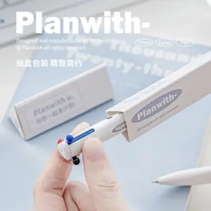 3-in-1 Multi-Color Gel Pen with 0.5mm Tip