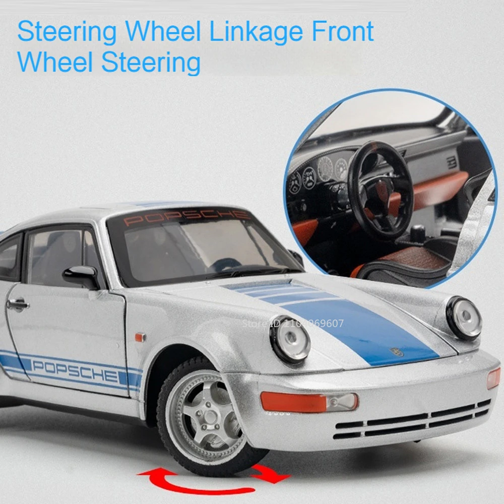 1:24 Scale Miniature Sports Car Model with Sound 6 1:24 Scale Miniature Sports Car Model with Sound - Image 6