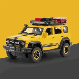 Vibrant Yellow 1:24 Scale Off-Road Tank 300 Model 19 S8b4da894201c49b1ba04ad4965848fd5s
