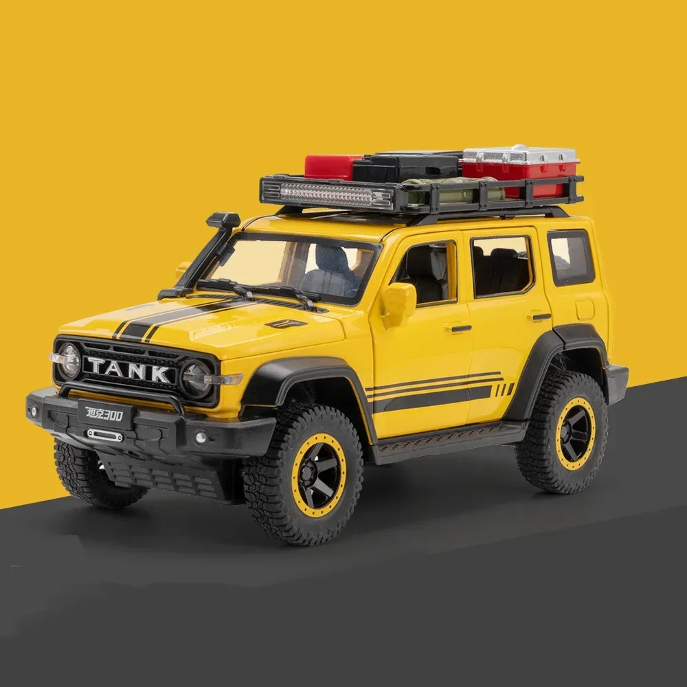Vibrant Yellow 1:24 Scale Off-Road Tank 300 Model 10 Vibrant Yellow 1:24 Scale Off-Road Tank 300 Model - Image 10
