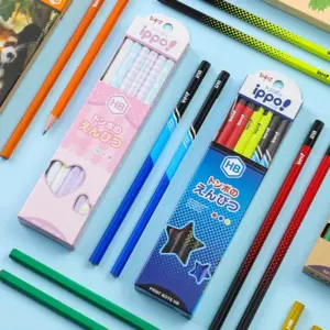 Japanese Tombow IPPO Pencil Set with 12 Pastel Colors 11 S8b79c5a6945541bb991cd7460a0432659