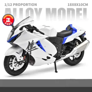 Suzuki Hayabusa GSX-1300R 1:12 Scale Model 18 S8b8e40847c6c443a99e492ac62ec800fN