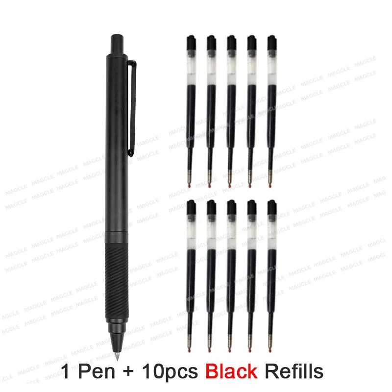 Premium 0.5mm Metal Black Gel Pen 7 Premium 0.5mm Metal Black Gel Pen - Image 7