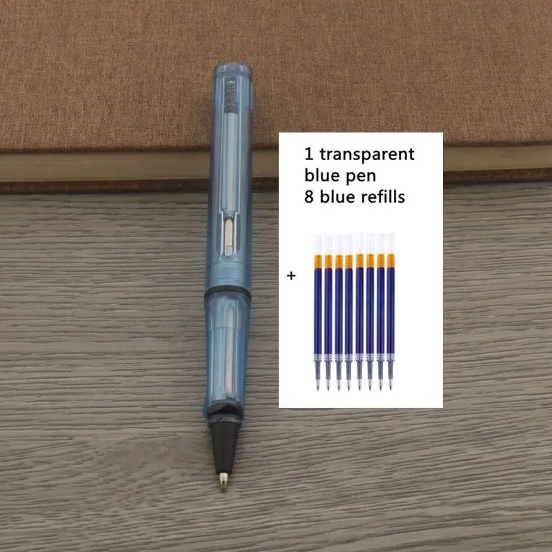 Colorful 5-Piece Ballpoint Pen Set with Refills 8 Colorful 5-Piece Ballpoint Pen Set with Refills - Image 8