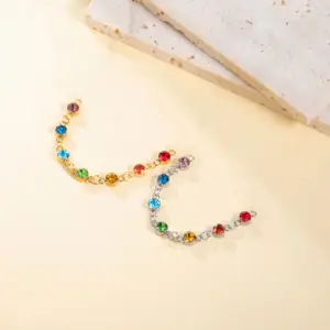 Stainless Steel Chakra Rhinestones Pendant 11 S90026f3edace4f338aee422f5ad784e00