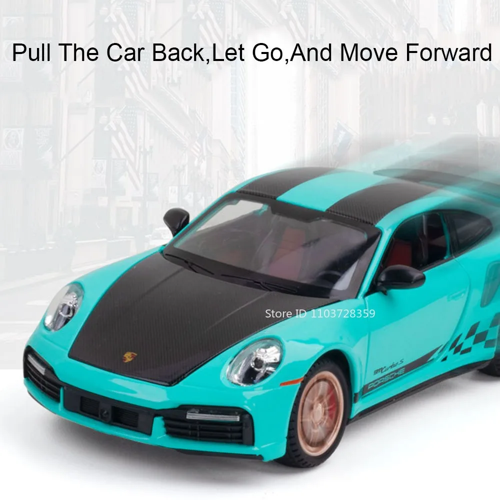Premium Porsche 911 Turbo S Model Car 4 Premium Porsche 911 Turbo S Model Car - Image 4