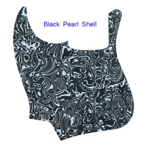 Left-Handed 5-String Jazz Bass Pickguard Vintage Yellow 17 S9239eb1166924582b5421d0ab2c207a64