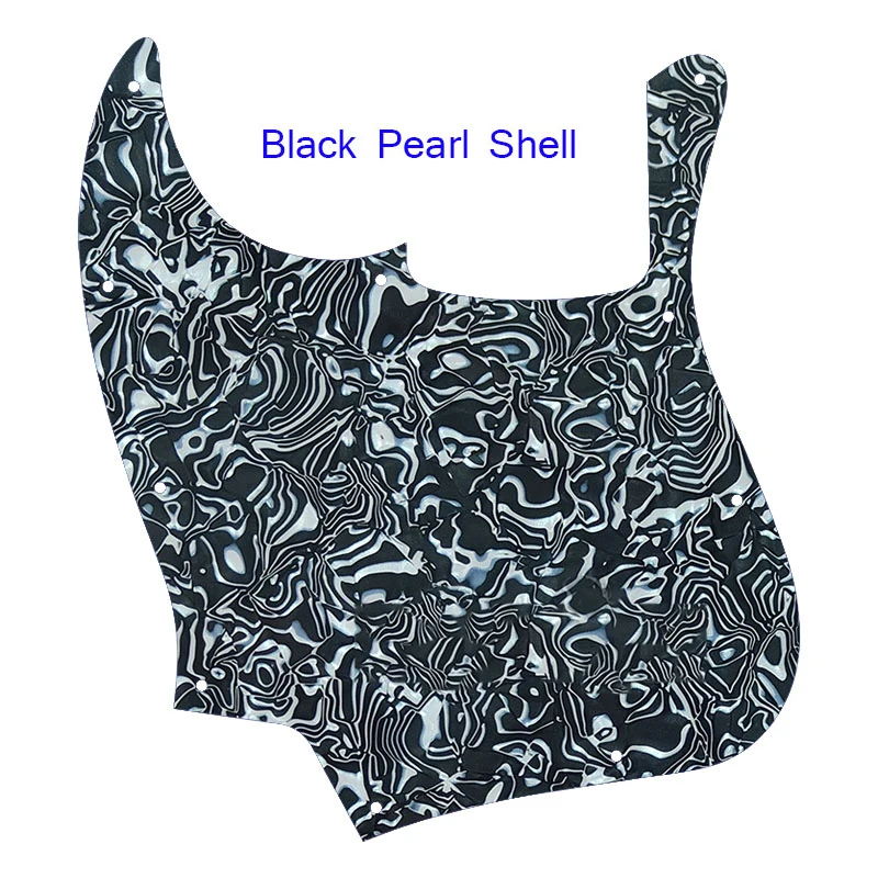 Left-Handed 5-String Jazz Bass Pickguard Vintage Yellow 8 Left-Handed 5-String Jazz Bass Pickguard Vintage Yellow - Image 8