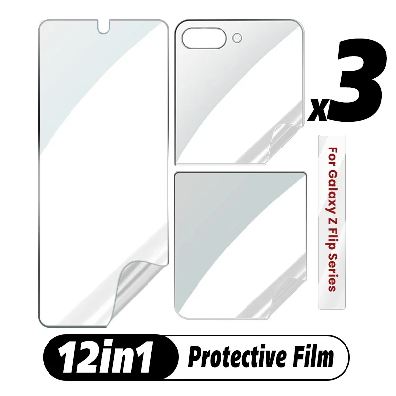 Hydrogel Screen Protector for Samsung Galaxy Z Flip 9 Hydrogel Screen Protector for Samsung Galaxy Z Flip - Image 9