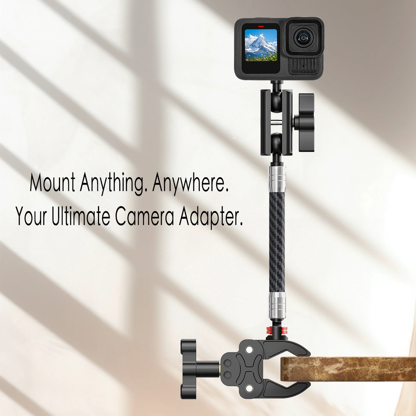 Carbon Fiber Selfie Stick for Action Cameras 6 Carbon Fiber Selfie Stick for Action Cameras - Image 6