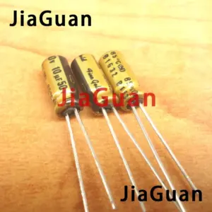 Set of 50 Nichicon FG Audio Capacitors 10UF 50V