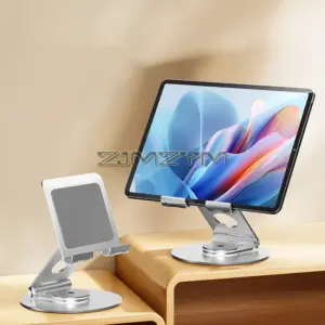 Foldable Aluminum Phone Stand with 360° Rotation 7 S95fd8e564d724a09a00815fc8524eae3V