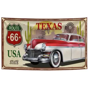 US Route 66 Vintage Collage Banner 90x150cm 19 S968d7ee48e5f428b8050a1c0aa97774dZ