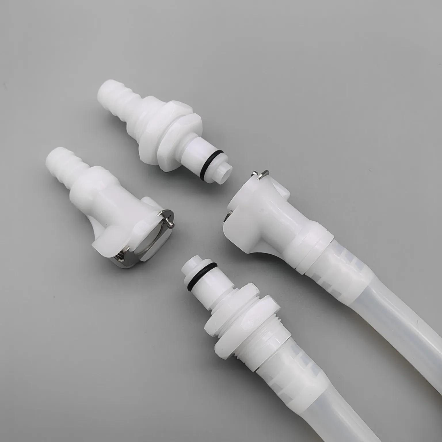 Plastic Quick Connector for Milk Tea Machines 5/16 & 3/8 inch 3 Plastic Quick Connector for Milk Tea Machines 5/16 & 3/8 inch - Image 3