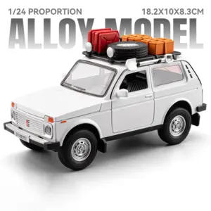 1:24 Scale LADA NIVA WILD Diecast Model 16 S9a3bc82b242543cb8fdb1173cae9a9b66
