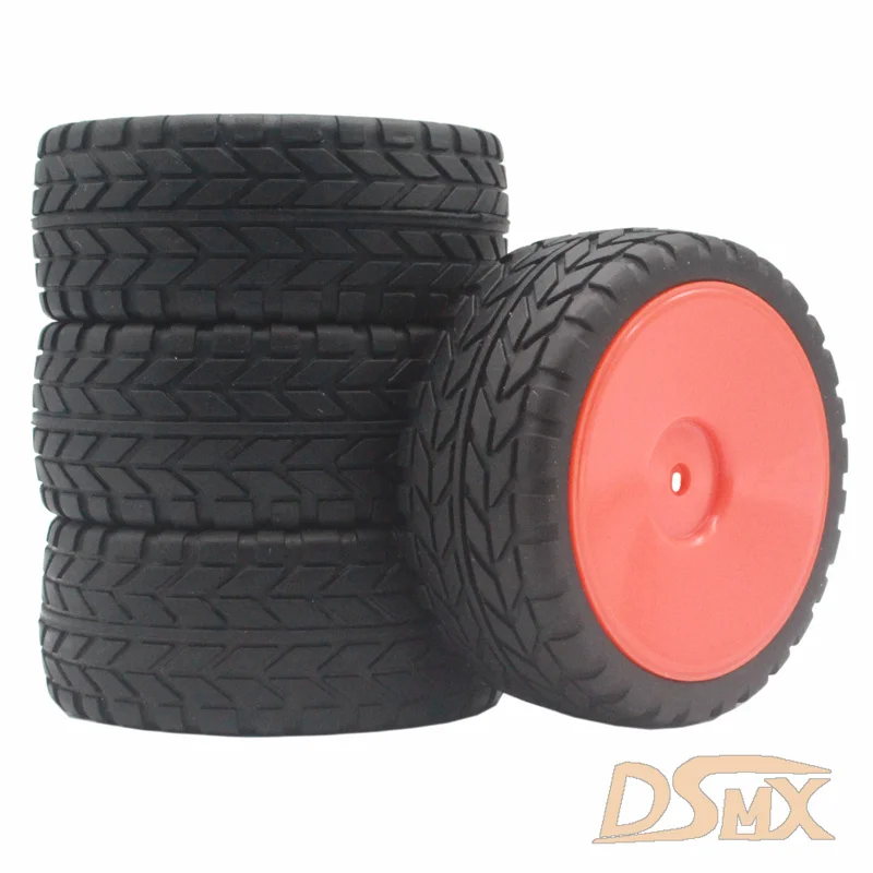 RC On-Road Tire Set for 1/10 Scale Models 6 RC On-Road Tire Set for 1/10 Scale Models - Image 6