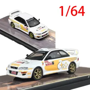 1/64 Scale Subaru WRC Diecast Rally Car Model