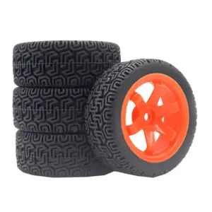 Off-Road RC Tire and White Wheel Set for 1/10 Scale 19 S9be06ba6523a4865a5b4773d8e21aca6J