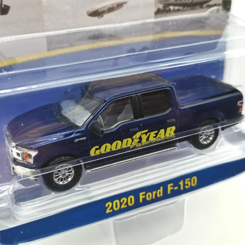 Blue Ford 2020 F-150 Diecast Model 1:64 Scale 2 Blue Ford 2020 F-150 Diecast Model 1:64 Scale - Image 2