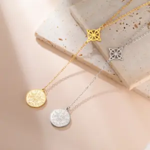 Stainless Steel Tetragrammaton Necklace 14 S9cbdb54999c248fb9db2f82dd77faa15U