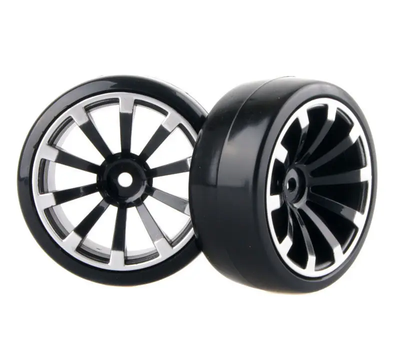 1/10 Scale RC Drift Tires with Red Accents 6 1/10 Scale RC Drift Tires with Red Accents - Image 6