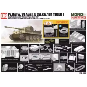1/35 Wittmann's Tiger Tank Model Kit
