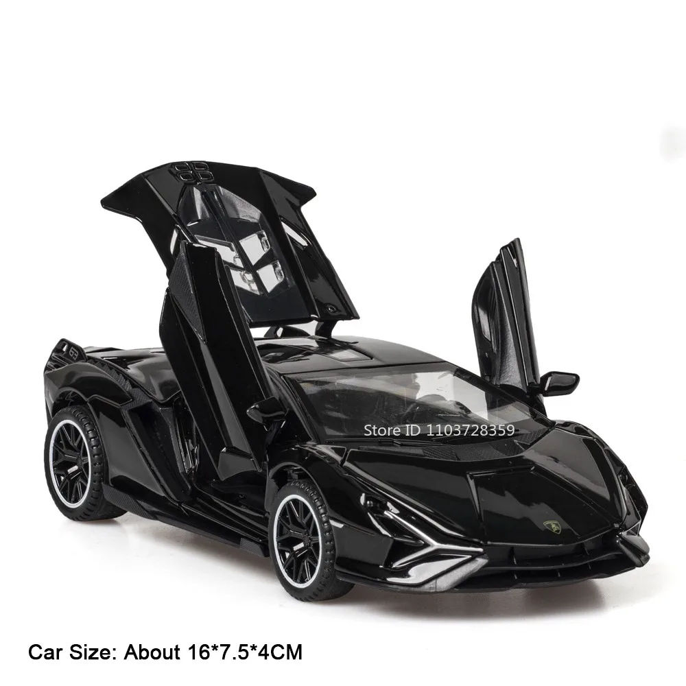 1:32 Diecast Supercar Model with Electronic Features 8 1:32 Diecast Supercar Model with Electronic Features - Image 8