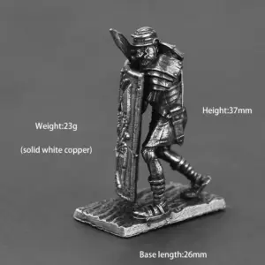 Roman Legion Copper Soldier Miniature Display 18 S9f35ccb08d9443d29e5b5b689f7b8fd3n