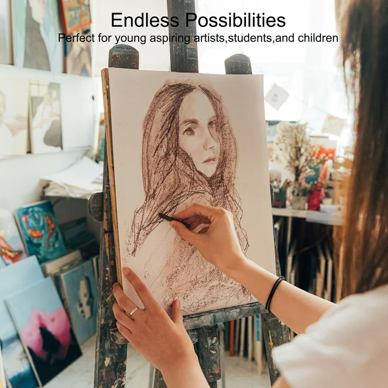 Artist-Grade Charcoal Pencil Set, 24 Pieces 6 Artist-Grade Charcoal Pencil Set, 24 Pieces - Image 6