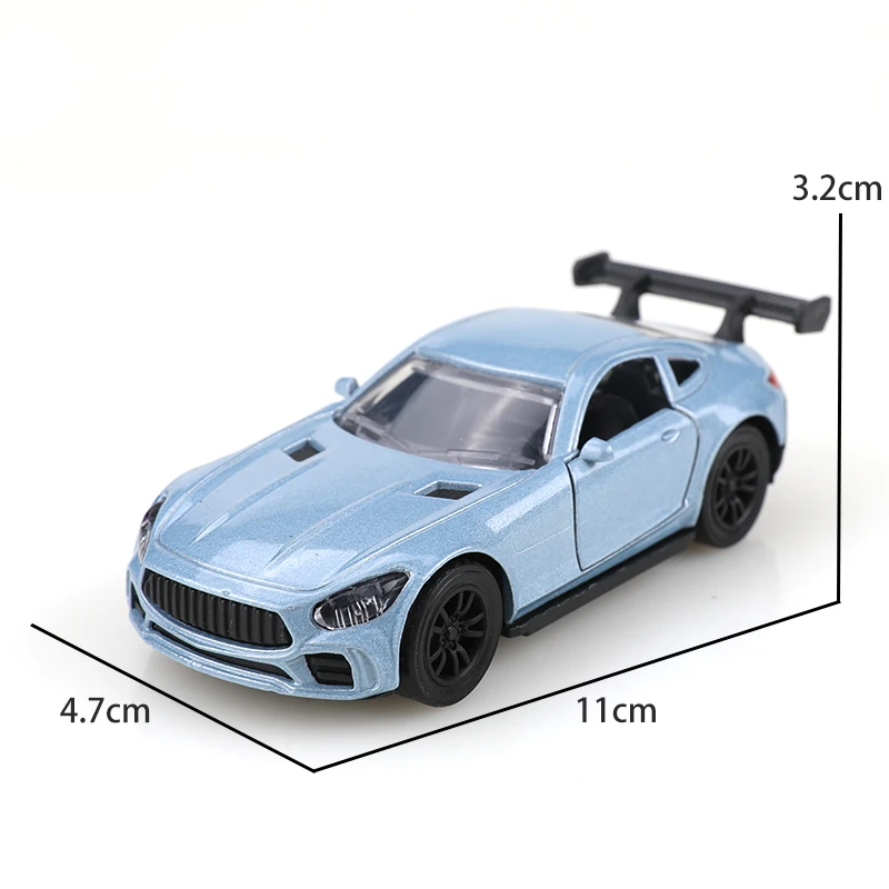 1:38 Scale GT Alloy Pull-Back Racing Car 7 1:38 Scale GT Alloy Pull-Back Racing Car - Image 7