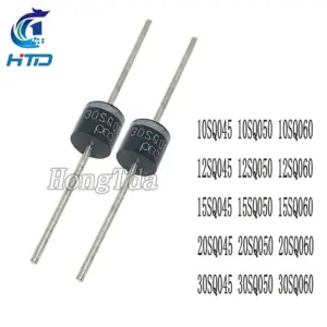 High-Current Schottky Diodes Set (10x 45-60V, 10A-30A)